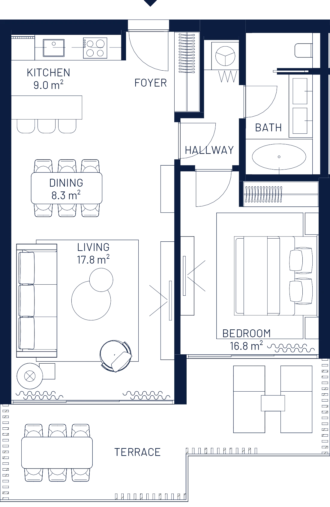 D1 - Terraced Residences