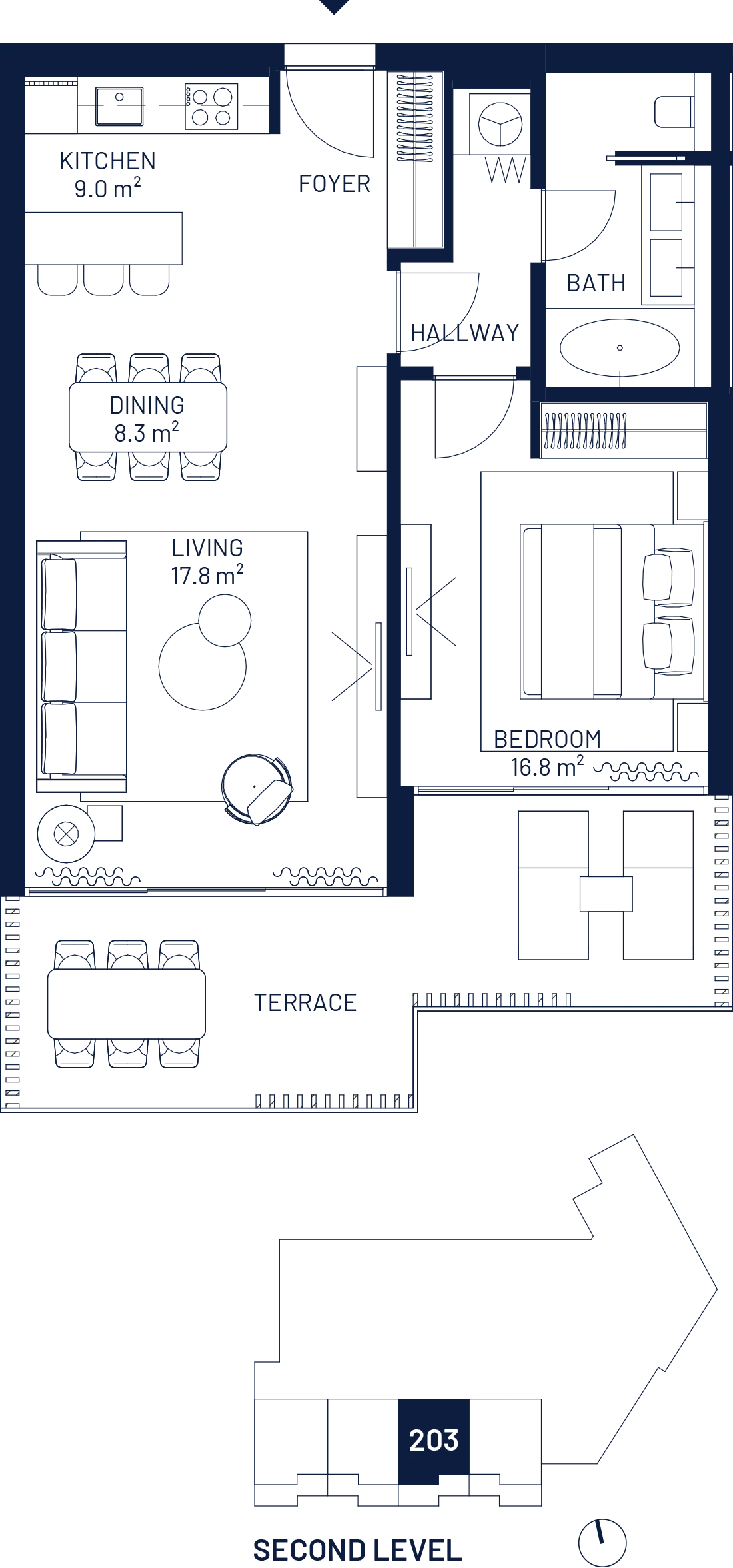D1 - Terraced Residences